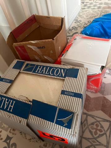 Halcon en Sphinx Wandtegels - Restpartijtje beschikbaar voor biedingen