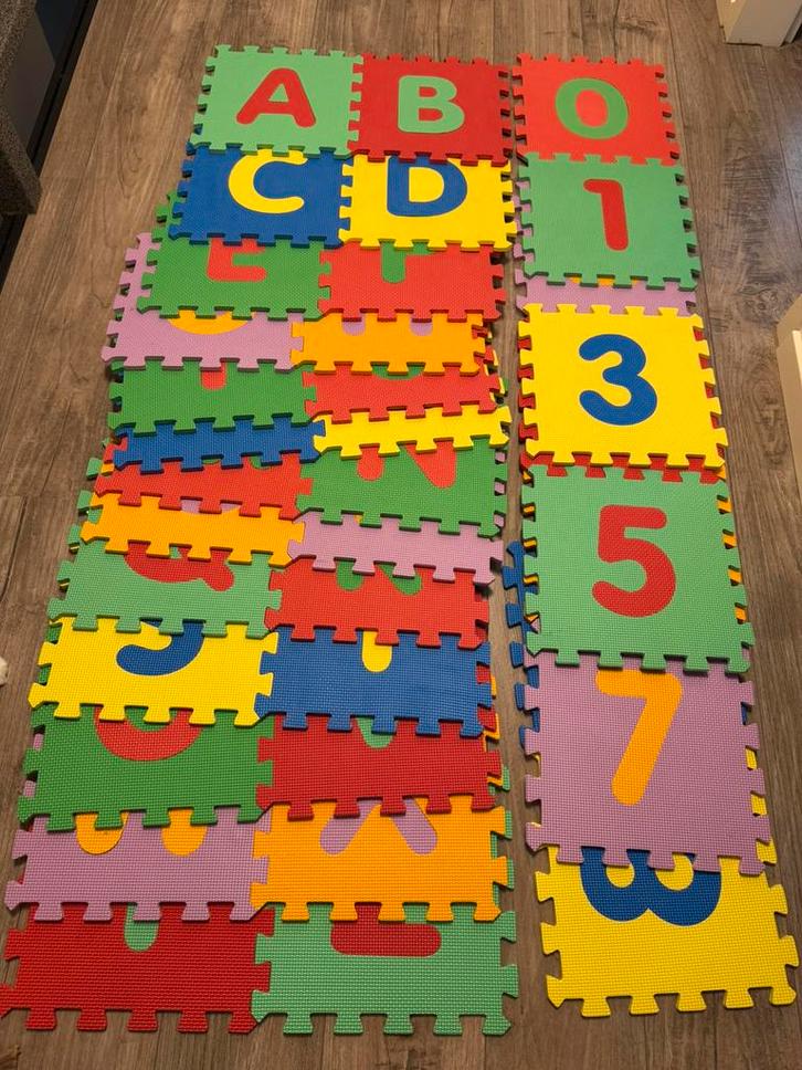 Foam puzzel, foam speelkleed, Kinderen en Baby's, Speelgoed | Speelkleden, Zo goed als nieuw, Ophalen of Verzenden