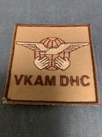5x5 borst embleem VKAM DHC desert, Verzamelen, Militaria | Algemeen, Embleem of Badge, Nederland, Luchtmacht, Verzenden