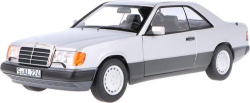 Mercedes Benz 300 CE 1990 Zilver Schaal 1:18 Norev 183880, Hobby en Vrije tijd, Modelauto's | 1:18, Nieuw, Auto, Norev, Ophalen of Verzenden