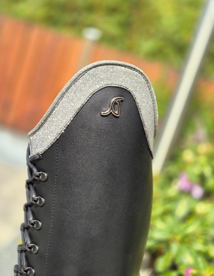 Rijlaarzen zwart maat 39 kuit 38 hoogte 46, Dieren en Toebehoren, Paardrijkleding, Nieuw, Schoeisel, Dressuur, Ophalen of Verzenden