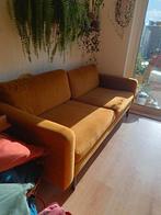 Gele 3-zits bank in goede staat, Huis en Inrichting, Banken | Bankstellen, Ophalen, Gebruikt, Driepersoons, 75 tot 100 cm
