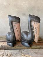 Mooie houten pelikanen, Antiek en Kunst, Ophalen of Verzenden