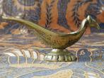 Mooi antiek Oosters koper olielampje als een vogel 11,2 cm., Ophalen of Verzenden
