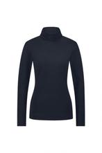 IN NIEUWSTAAT! Studio Anneloes faith rib col top blauw M, Maat 38/40 (M), Studio Anneloes, Zo goed als nieuw, Lange mouw
