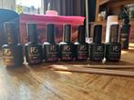 Pink Gellac grote set met veel kleuren en lamp, Ophalen of Verzenden, Gebruikt, Overige kleuren, Handen en Nagels