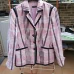 Jasje roze strepen zwart Weekend Basler mt 46, Kleding | Dames, Weekend Basler, Maat 46/48 (XL) of groter, Ophalen of Verzenden