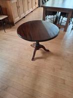 SALONTAFEL HANGOORTAFEL MAHONIE, Huis en Inrichting, Ophalen, 50 tot 100 cm, Zo goed als nieuw, Minder dan 50 cm