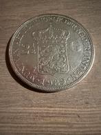 2½ Gulden 1929 - Wilhelmina, Postzegels en Munten, Munten | Nederland, Zilver, Ophalen of Verzenden, Koningin Wilhelmina, Losse munt