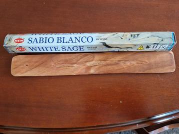 Wierook merk HEM Salie met Houder - Mist 1 Stokje beschikbaar voor biedingen