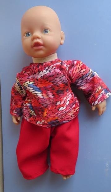 Little Baby pop32c poppenkleertjes poppenkleding rode set213 beschikbaar voor biedingen