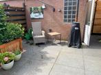 Massive Tuintegels 80x80x3 cm, antraciet achtig stippel-look, Tuin en Terras, Ophalen, Gebruikt, 10 m² of meer, Beton