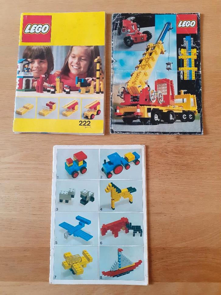 oude lego folders boekjes bouwinstructies jaren 70, Kinderen en Baby's, Speelgoed | Duplo en Lego, Gebruikt, Lego, Ophalen of Verzenden