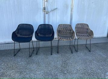 4 stuks terrasstoelen horeca cafe outdoor willow eekhoorn beschikbaar voor biedingen