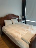 Vintage Bed 160x200 met Matrassen, Ophalen