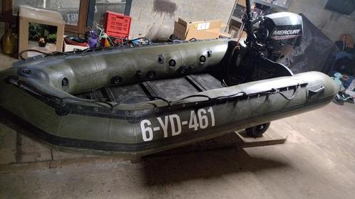 Sillinger Riki 318UM, Watersport en Boten, Rubberboten, Zo goed als nieuw, Overige merken, Hout, Minder dan 70 pk, Benzine, Ophalen