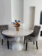 4 eet stoelen te koop, Huis en Inrichting, Ophalen of Verzenden, Zo goed als nieuw, Rechthoekig, 50 tot 100 cm