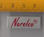 Norelco USA Philips Radio Logo embleem schildje, Ophalen of Verzenden