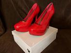 Sexy pumps rood lak, maat 45 LET OP HOGE HAK 14 centimeter, Pumps, Andres Machado, Nieuw, Ophalen of Verzenden