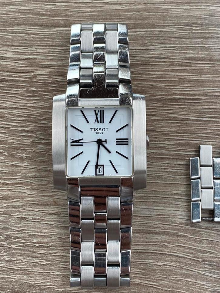 Tissot tank heren horloge, Sieraden, Tassen en Uiterlijk, Horloges | Antiek, Overige merken, Ophalen of Verzenden