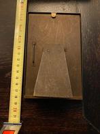 Prachtig antiek lijstje met bol glas, Antiek en Kunst, Ophalen of Verzenden