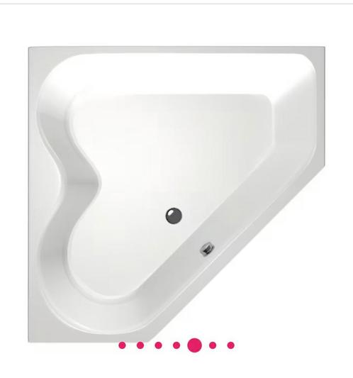 Hoekbad Xenz Cyprus 145x145, Huis en Inrichting, Badkamer | Complete badkamers, Zo goed als nieuw, Met bad, Ophalen
