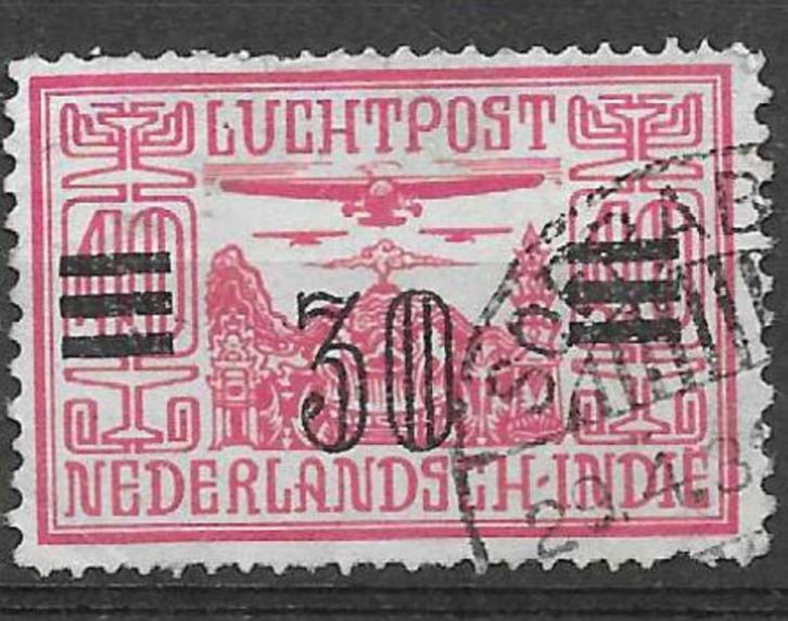 1930, Ned. Indië - NVPH LP11 {Ni 42}, Postzegels en Munten, Postzegels | Nederlands-Indië en Nieuw-Guinea, Gestempeld, Nederlands-Indië