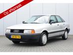 Audi 80 1.6 Stuurbekrachtiging 81dkm! (bj 1992), Auto's, Oldtimers, Origineel Nederlands, Te koop, Zilver of Grijs, Benzine