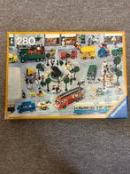 Vintage Ravensburger Puzzel In de stad 1973, 280 stukjes, Ophalen of Verzenden, Minder dan 500 stukjes, Gebruikt, Legpuzzel