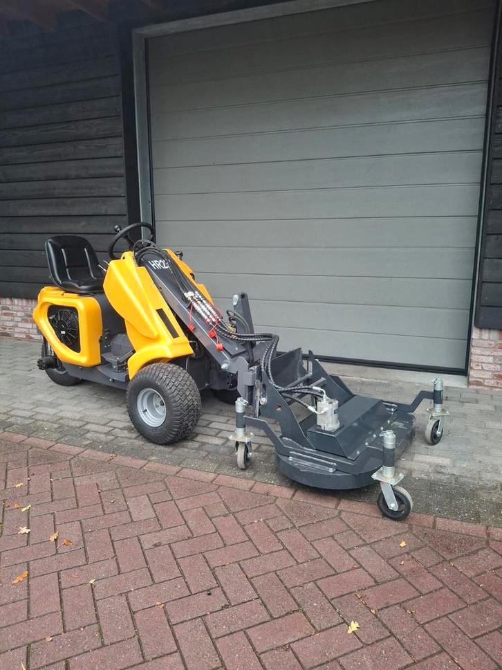 Mini shovel / grasmaaier, Tuin en Terras, Grasmaaiers, Nieuw, Benzine-grasmaaier, Cirkelmaaier, Ophalen