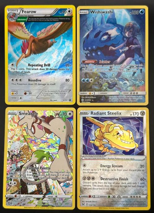 Pokémon Lot - Various hits - yellow border!, Hobby en Vrije tijd, Verzamelkaartspellen | Pokémon, Ophalen of Verzenden