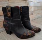 Laura Vita laarsjes maat 38, Zwart, Lage of Enkellaarzen, Ophalen of Verzenden, Zo goed als nieuw