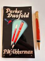 Parker Duofold Akkerman 100 jarig bestaan limited edition, Verzamelen, Pennenverzamelingen, Ophalen of Verzenden, Zo goed als nieuw