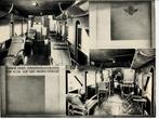 cabine KLM-vliegtuig op Indië-route  -  prent       =0002=, Ophalen of Verzenden, Kaart, Foto of Prent