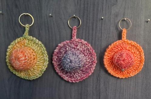 Gehaakte sleutelhanger, Verzamelen, Sleutelhangers, Nieuw, Knuffel of Figuurtje, Ophalen