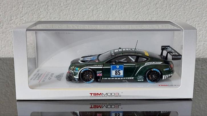 TSM models Bentley GT3 #85, Hobby en Vrije tijd, Modelauto's | 1:43, Zo goed als nieuw, Auto, Overige merken, Ophalen of Verzenden