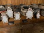 3 maten zilverkleurige fotolijstjes, Nieuw, Ophalen of Verzenden, Nvt, Nvt