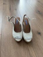 Te koop witte slee hak nieuw maat 37, Ophalen, Zo goed als nieuw