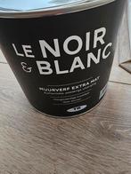 Le Noir Blanc extra matte muurverf., Nieuw, Verf, Ophalen, Minder dan 5 liter