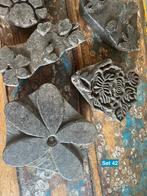 India stempel set van 5 stuks Indiase batik diverse 37-43, Verburgt Vintage, Houten stempel, Nieuw, Ophalen of Verzenden