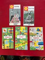 Vintage Shell Touring Atlassen - Diverse Landen, Gelezen, Overige atlassen, 1800 tot 2000, Europa Overig