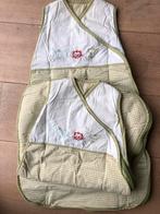 2 Babyslaapzakken, 0-6 maanden (ook p/stuk te koop!), Ophalen of Verzenden, Zo goed als nieuw, Slaapzak
