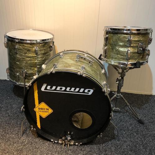 Vintage Ludwig Classic Drumstel (shellset), Muziek en Instrumenten, Drumstellen en Slagwerk, Gebruikt, Ludwig, Ophalen