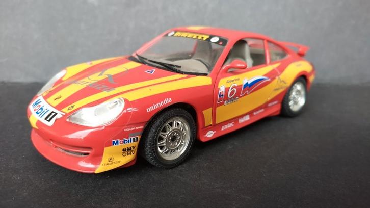 Porsche 911 Carrera Cup 1:24 Bburago Burago Pol, Hobby en Vrije tijd, Modelauto's | 1:24, Zo goed als nieuw, Bburago, Verzenden