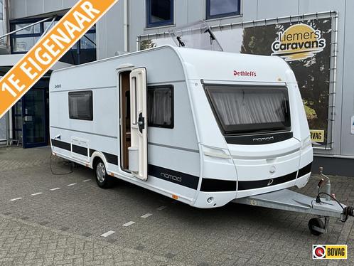 Dethleffs Nomad 520 RET ENKELE BEDDEN-DOUCHE, Caravans en Kamperen, Caravans, Bedrijf, tot en met 4, 1250 - 1500 kg, Rondzit, Dethleffs