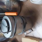 Karn machine, boter of karnemelk maken, Ophalen