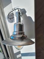 Mooie industriële hanglamp visserslamp, Huis en Inrichting, Lampen | Hanglampen, Ophalen, Glas