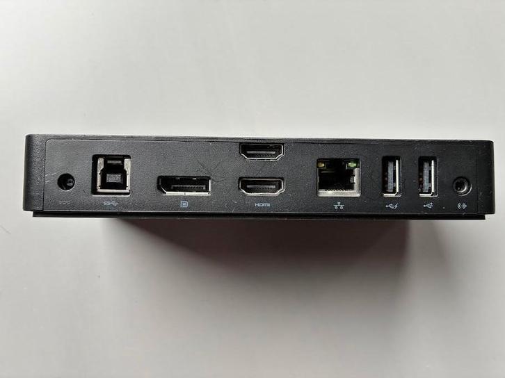 Dell D3100 Dockingstation. Compleet, Computers en Software, Dockingstations, Gebruikt, Docking station, Laptop, Ophalen of Verzenden
