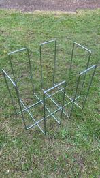 Vintage metalen lectuur - tijdschriften rek, Ophalen, Zo goed als nieuw