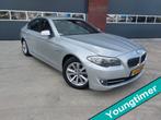 BMW 5-serie 523i 6 cilinder Executive Automaat Nav LMV, Euro 5, Achterwielaandrijving, Gebruikt, Zwart